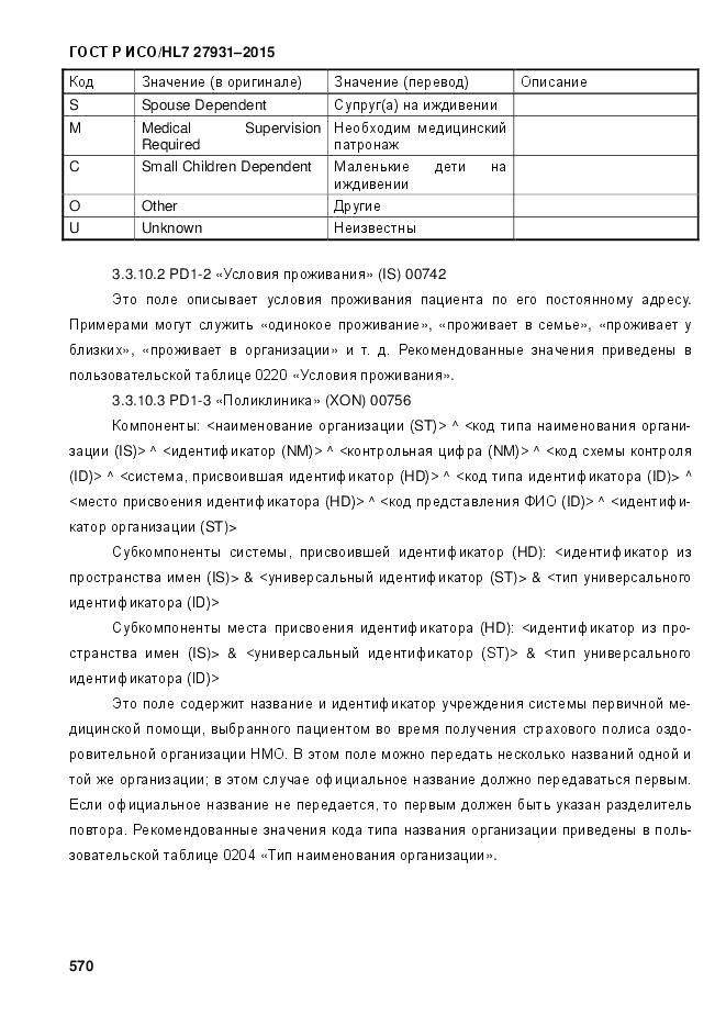 ГОСТ Р ИСО/HL 7 27931-2015, страница 577